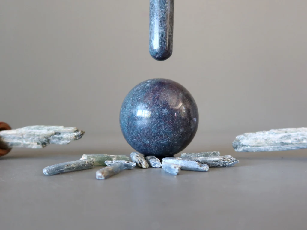Raw Kyanite Spheres